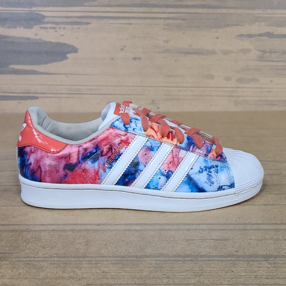 adidas Other - Adidas Superstar Floral Art Rare Youth Shoes